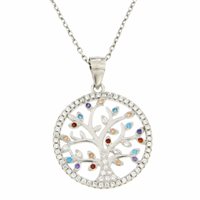 Necklace Urania Preziosi Woman in Silver Zircone P2960MLT - P2960MLT